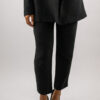 Black oversize blazer suit