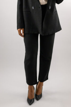 Black oversize blazer suit