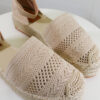 lace espadrille