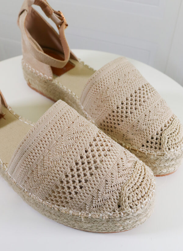 lace espadrille